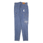 KARL KANI Womens Jeans Blue Regular Straight Denim Medium W28 L32 Stylish Cotton