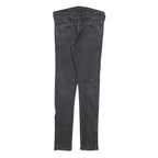 LEVI'S 519 Mens Jeans Black Slim Skinny Denim Medium W30 L29 Classic Zip