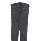 LEVI'S 519 Mens Jeans Black Slim Skinny Denim Medium W30 L29 Classic Zip