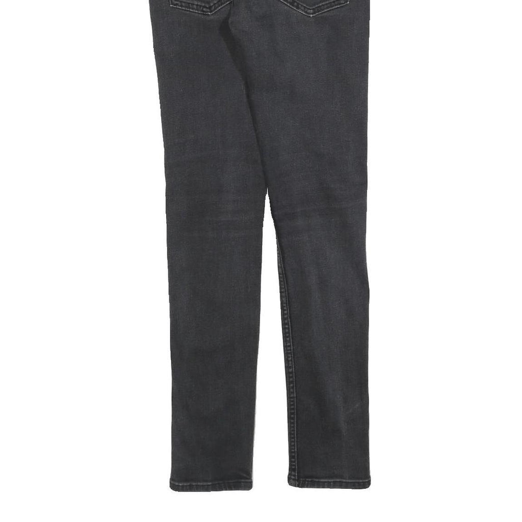 LEVI'S 519 Mens Jeans Black Slim Skinny Denim Medium W30 L29 Classic Zip