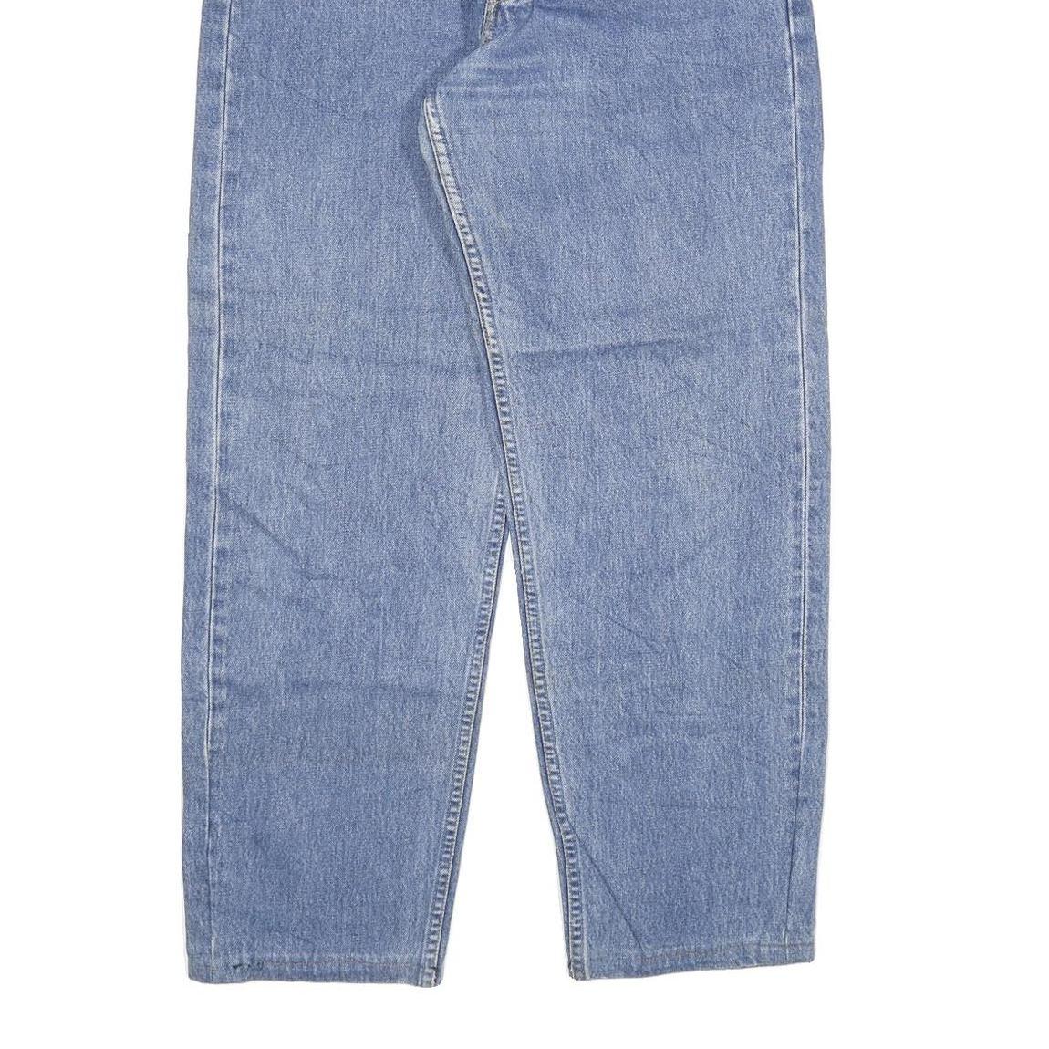 LEVI'S 519 Mens Jeans Blue Relaxed Tapered Denim Medium W30 L29 Zip Closure