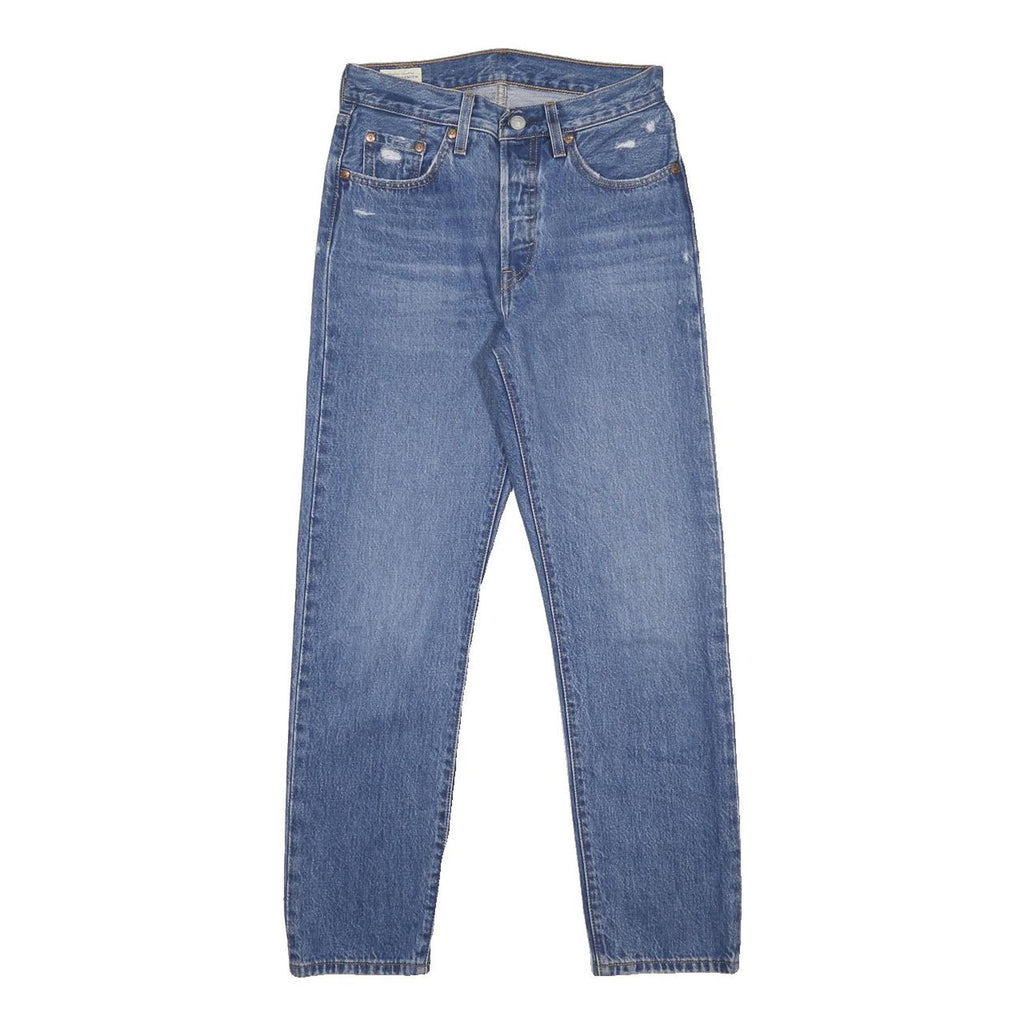 LEVI'S 501 BIG E Womens Jeans Blue Regular Straight Denim Medium W24 L28 Vintage