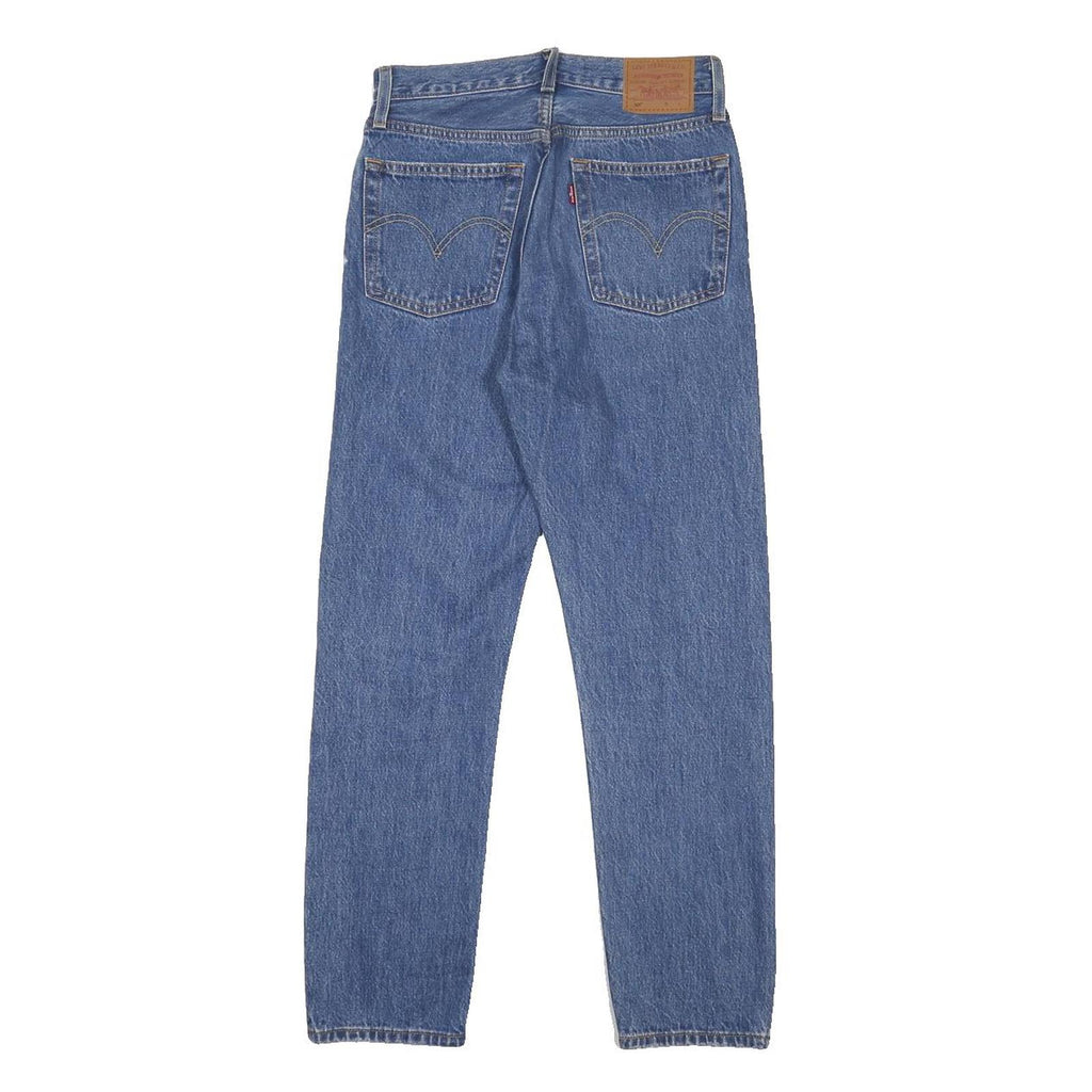LEVI'S 501 BIG E Womens Jeans Blue Regular Straight Denim Medium W24 L28 Vintage