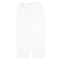 Khaki Womens Trousers Cream Regular Straight W34 L30