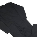 RED KAP Mens Black Dungarees Regular Cotton Blend Size L W40 L30 Workwear Fit