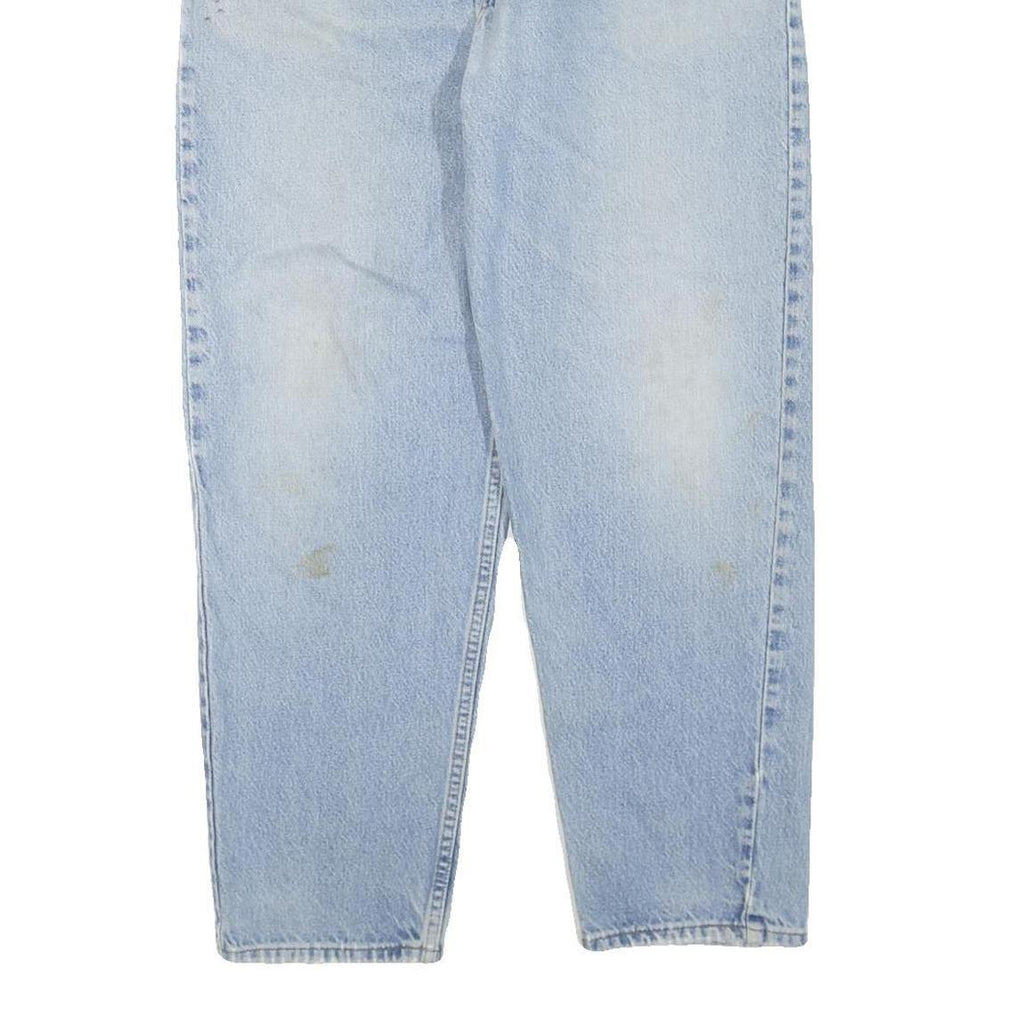 CARHARTT Womens Regular Fit Light Blue Denim Jeans W36 L30 Classic Cotton Blend