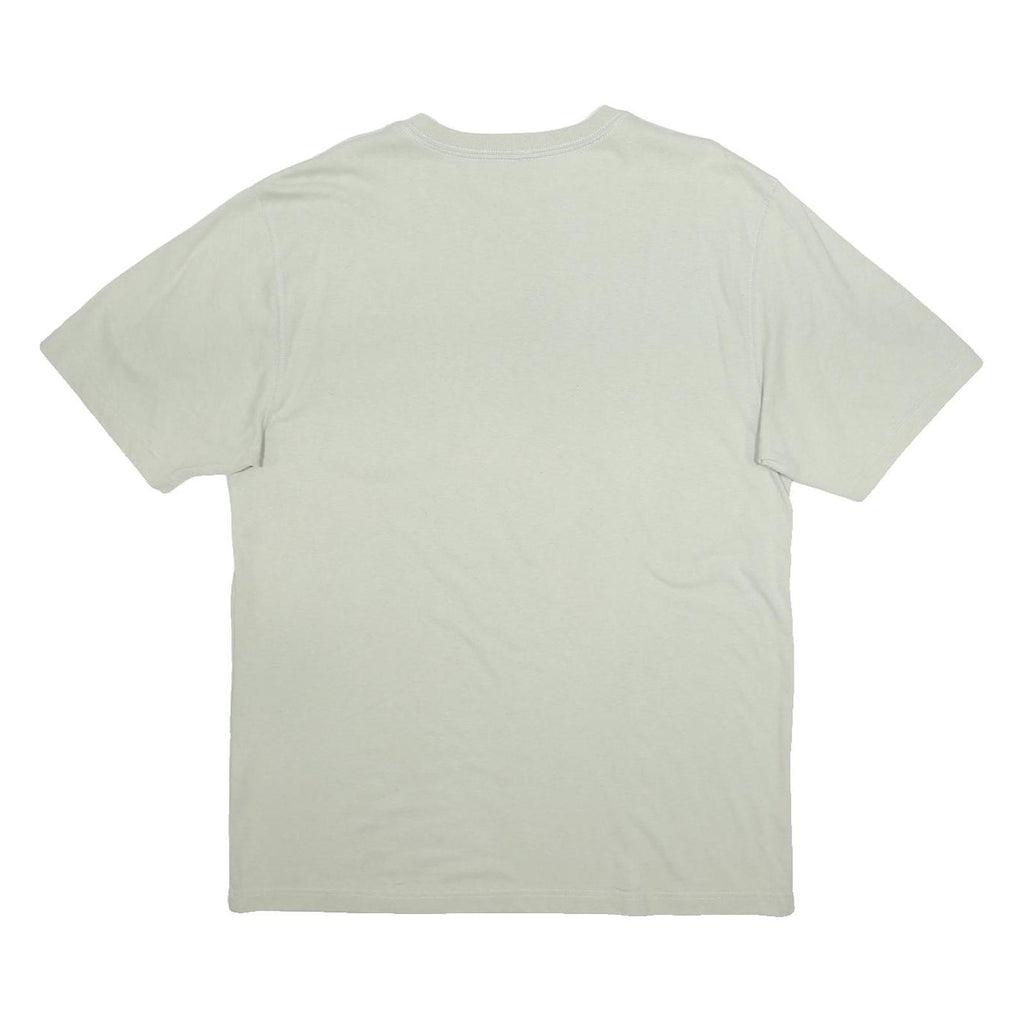 CARHARTT Mens Cream Pocket T-Shirt M Short Sleeve Crew Neck Classic Cotton
