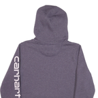 CARHARTT Womens Purple Hoodie M Cotton Blend Casual Pullover Sweatshirt