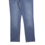 LEVI'S Womens Blue Regular Straight Denim Jeans W30 L28 Classic Cotton Blend Zip