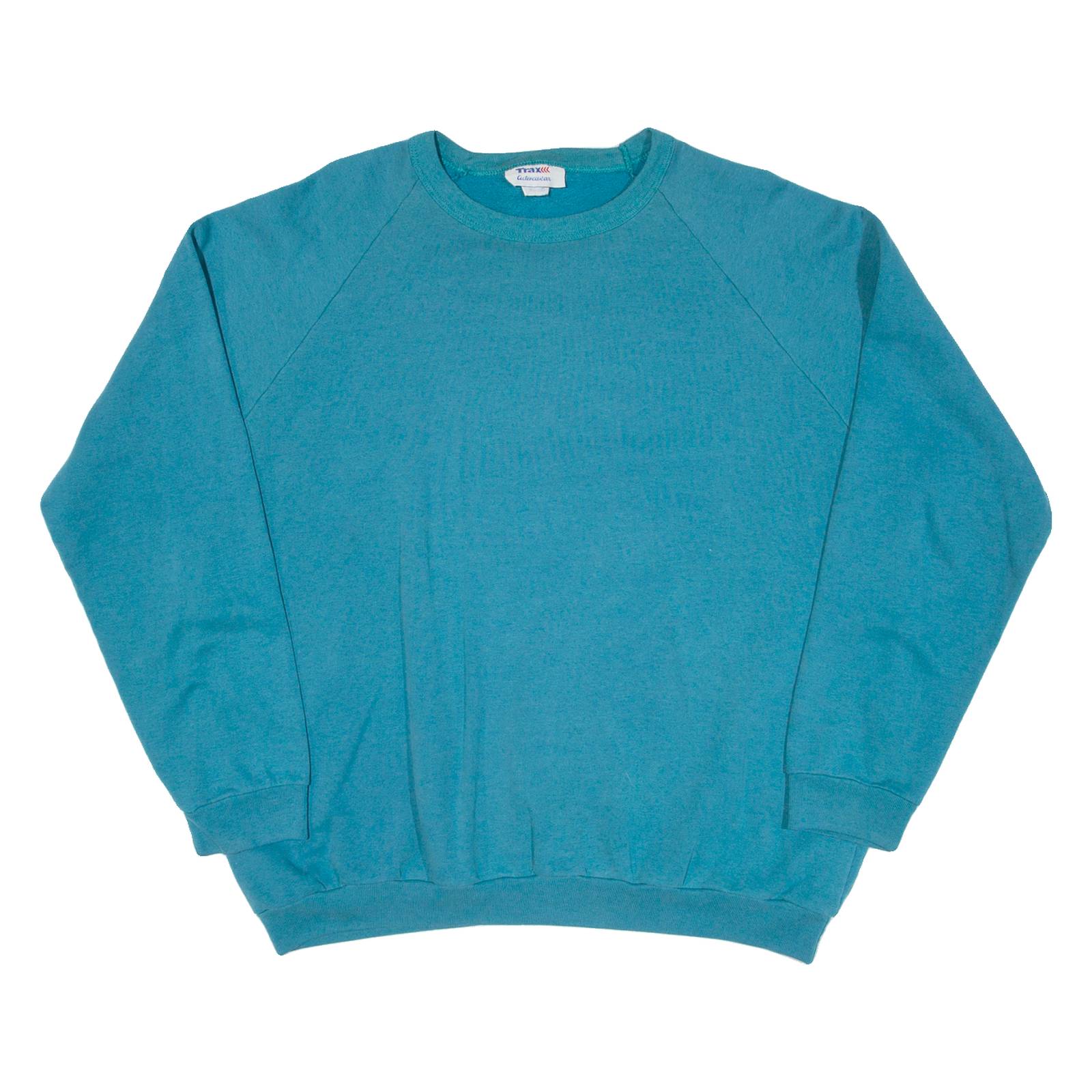 TRAX ACTIVEWEAR Mens Sweatshirt Blue XL