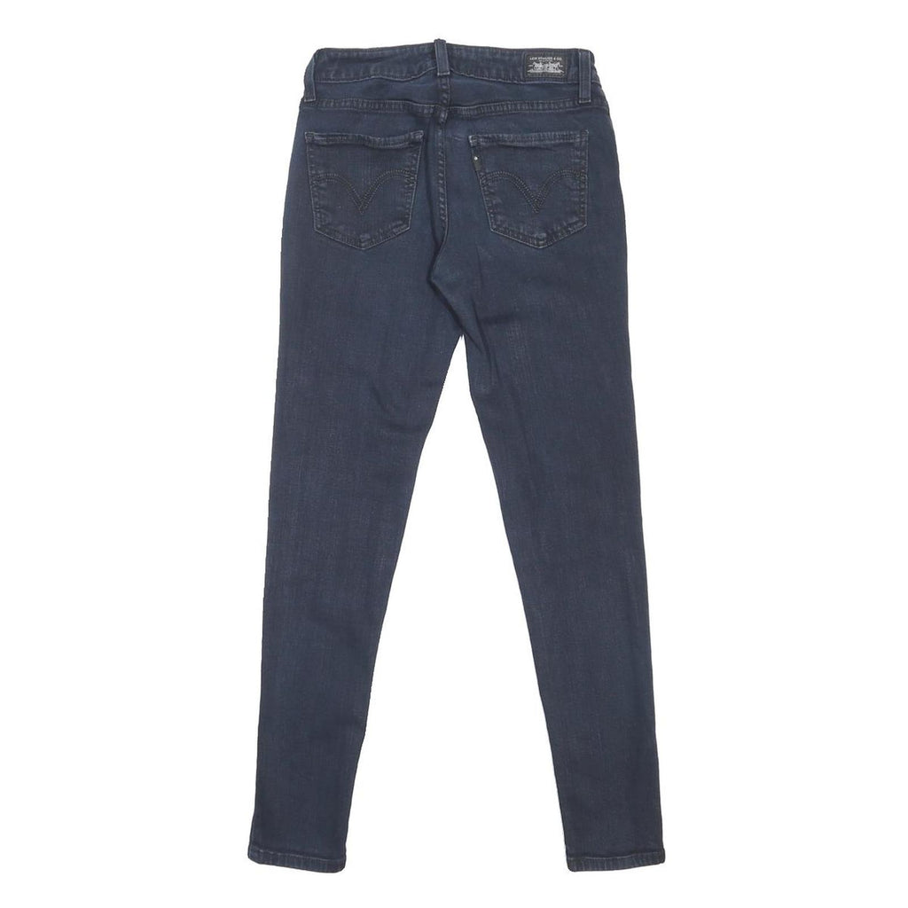 LEVI'S 535 Legging Womens Jeans Blue Slim Skinny Denim Medium W26 L27 Stretch