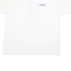 JOSTENS Mens White XL Graphic T-Shirt Short Sleeve Crew Neck Cotton Blend