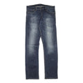 LEVI'S Mens Regular Blue Denim Rinse Jeans W32 L29 Classic Zip Pockets