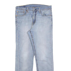 LEVI'S 541 Mens Jeans Blue Regular Straight Denim Light W32 L30 Classic Fit Zip