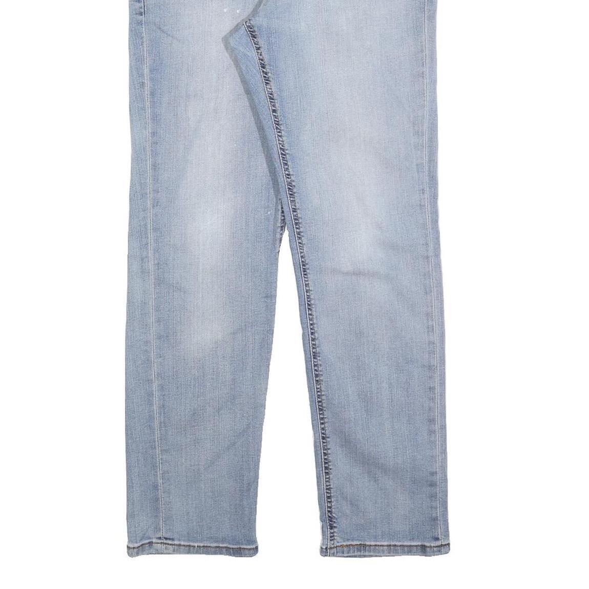 LEVI'S 541 Mens Jeans Blue Regular Straight Denim Light W32 L30 Classic Fit Zip