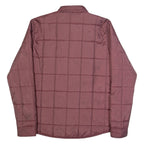 QUIKSILVER Mens Quilted Jacket Maroon S