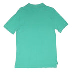 POLO RALPH LAUREN Boys Green Short Sleeve Plain Polo Shirt XL Cotton Blend