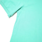POLO RALPH LAUREN Boys Green Short Sleeve Plain Polo Shirt XL Cotton Blend