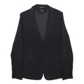 MARC O'POLO Womens Black Cotton Blend Button Jacket S Plain Classic Casual
