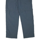 MAMMUT Mens Polyester Blend Blue Regular Fit Straight Trousers W40 L32 Outdoor