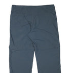 MAMMUT Mens Polyester Blend Blue Regular Fit Straight Trousers W40 L32 Outdoor