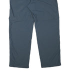 MAMMUT Mens Polyester Blend Blue Regular Fit Straight Trousers W40 L32 Outdoor