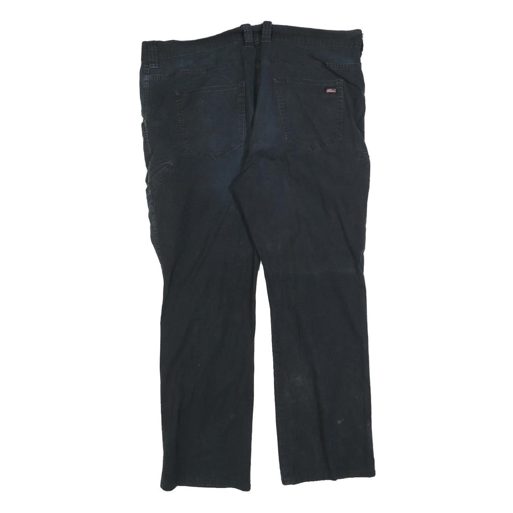 CARHARTT Mens Cotton Blend Black Regular Fit Straight Leg Trousers W40 L30