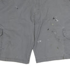 DICKIES Mens Shorts Grey Cargo Cotton L W40 Workwear Pockets