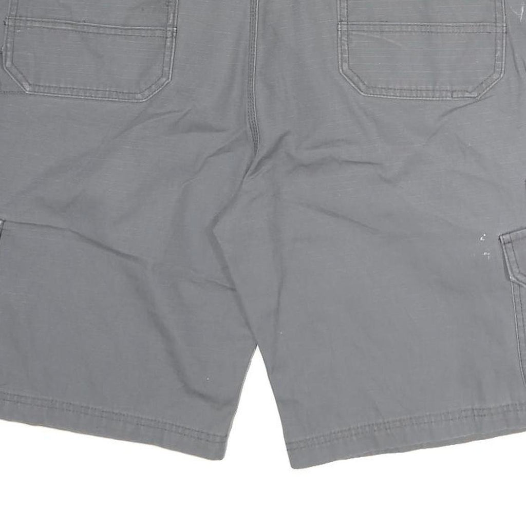 DICKIES Mens Shorts Grey Cargo Cotton L W40 Workwear Pockets