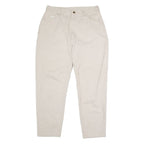 LEE Mens Twill Trousers Beige Regular Mom W30 L28