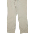 LEVI'S Mens Cotton Blend Beige Regular Fit Straight Trousers W32 L29 Casual