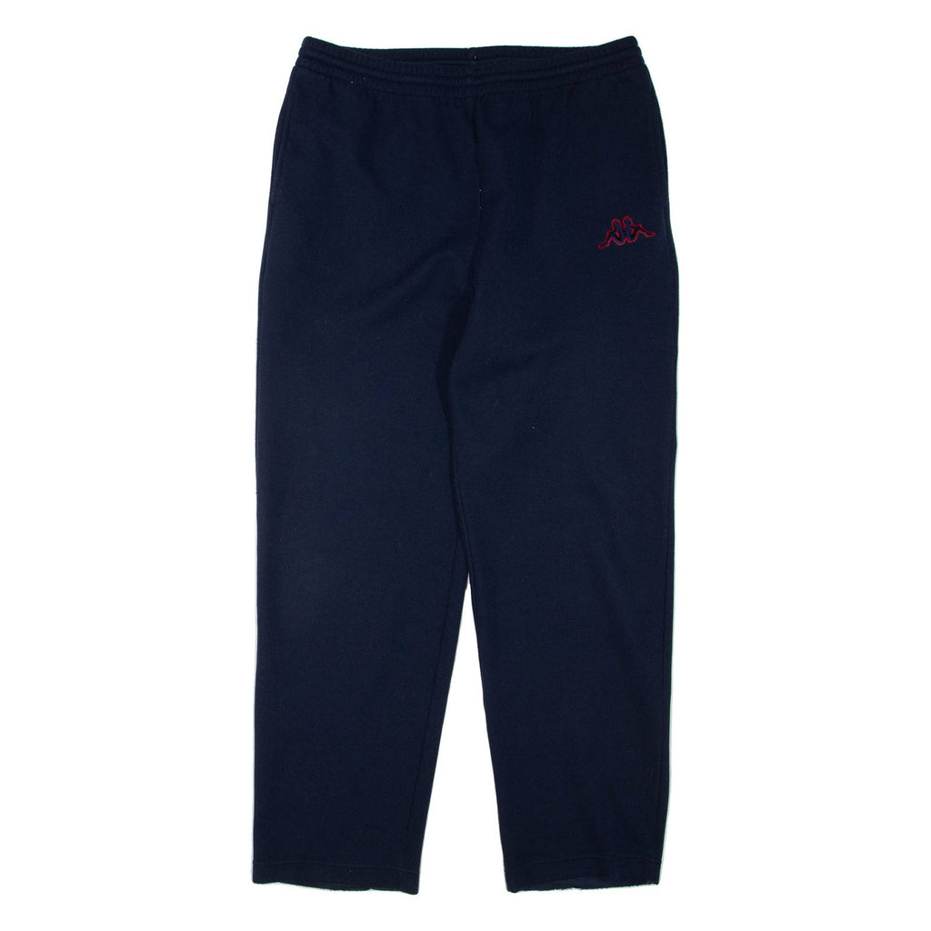 KAPPA Womens Joggers Blue Wide-Leg 2XL W34 L31