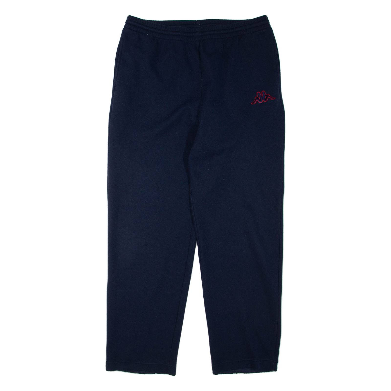 KAPPA Womens Joggers Blue Wide-Leg 2XL W34 L31