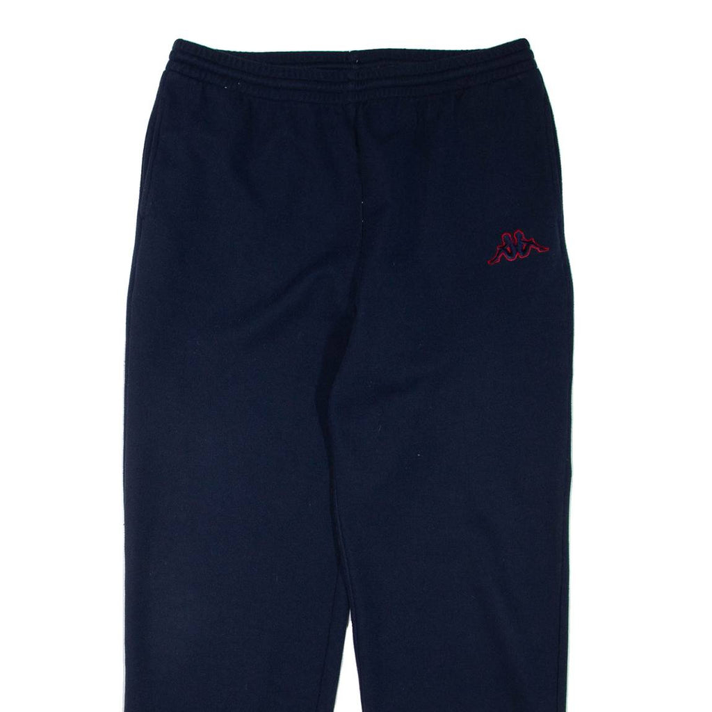 KAPPA Womens Joggers Blue Wide-Leg 2XL W34 L31