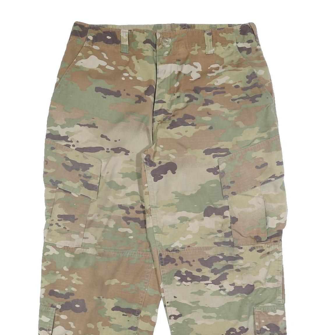 BLUEWATER DEFENSE Mens Cotton Blend Camouflage Regular Cargo Trousers W33 L26