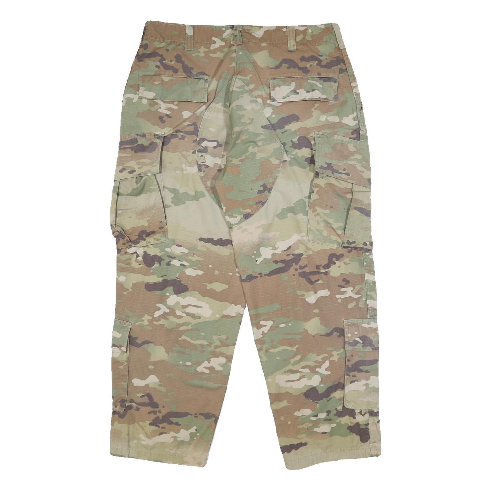 BLUEWATER DEFENSE Mens Cotton Blend Camouflage Regular Cargo Trousers W33 L26