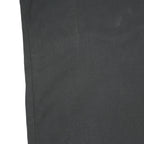 DICKIES Mens Cotton Blend Black Relaxed Straight Trousers W40 L30 Workwear Zip