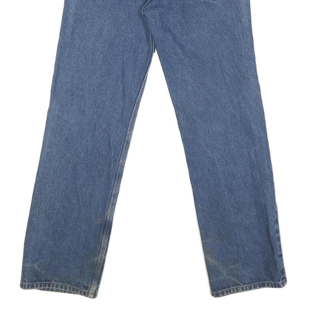 CARHARTT Mens Jeans Blue Regular Straight Denim Medium W32 L32 Durable Workwear