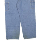 CARHARTT Womens Blue Regular Fit Straight Denim Light W40 L30 Workwear Cotton