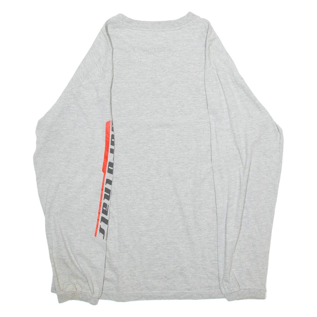 STARTER Louisville's Cardinals Mens T-Shirt Grey Long Sleeve USA M