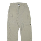 THE NORTH FACE Womens Regular Beige Cargo Zip Trousers W25 L28 Outdoor Utility