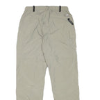 THE NORTH FACE Womens Regular Beige Cargo Zip Trousers W25 L28 Outdoor Utility