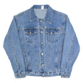 JEANS Womens Denim Jacket Blue S