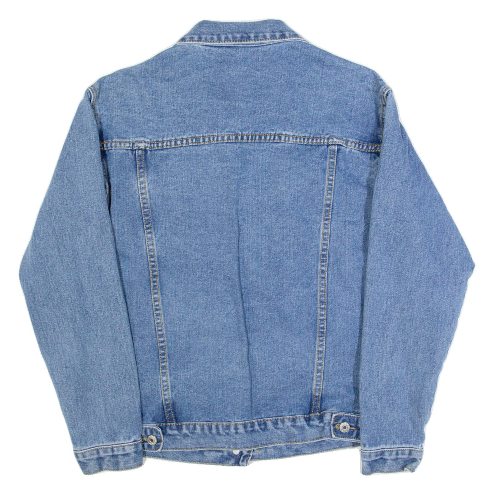 JEANS Womens Denim Jacket Blue S