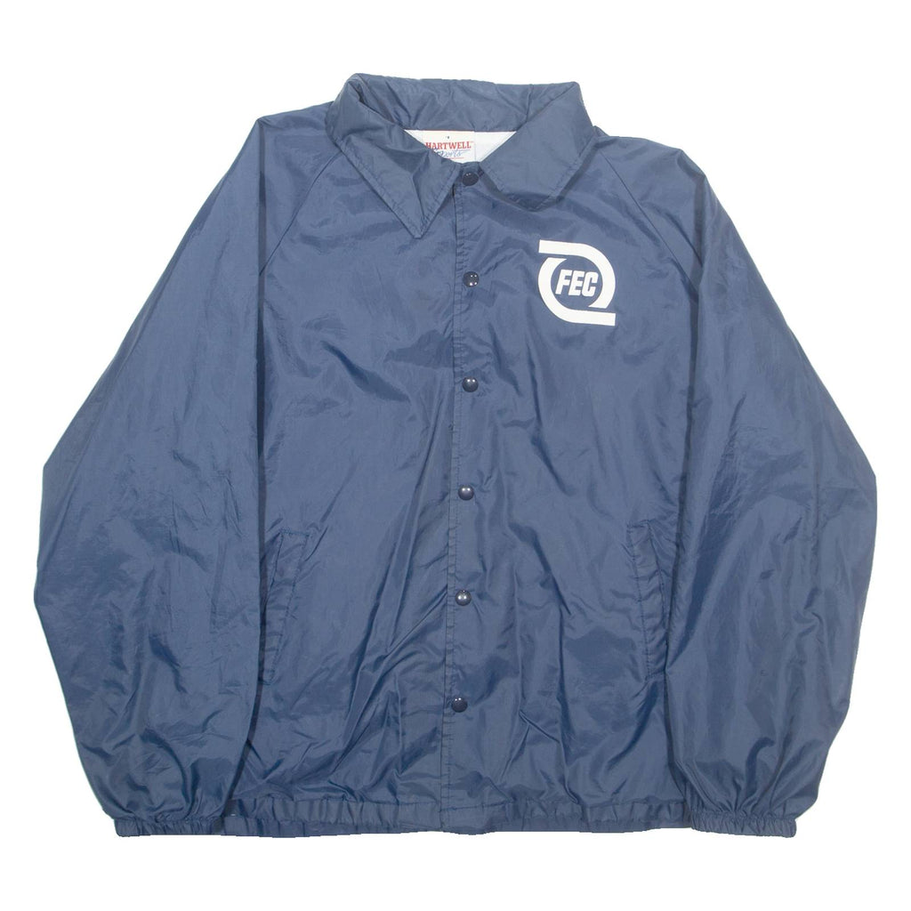 HARTWELL Mens Shell Jacket Blue Nylon L