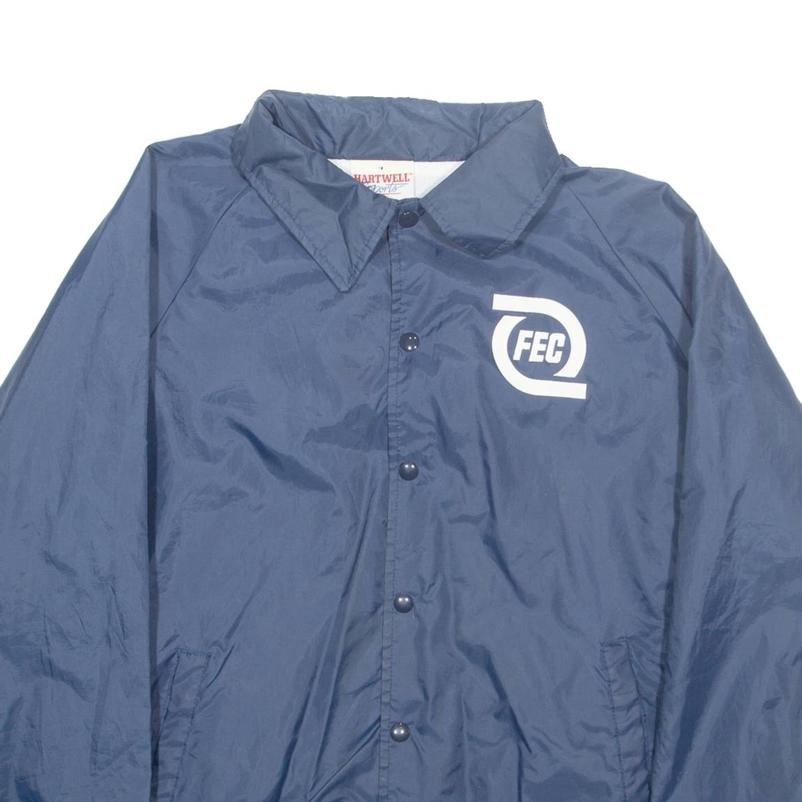 HARTWELL Mens Shell Jacket Blue Nylon L