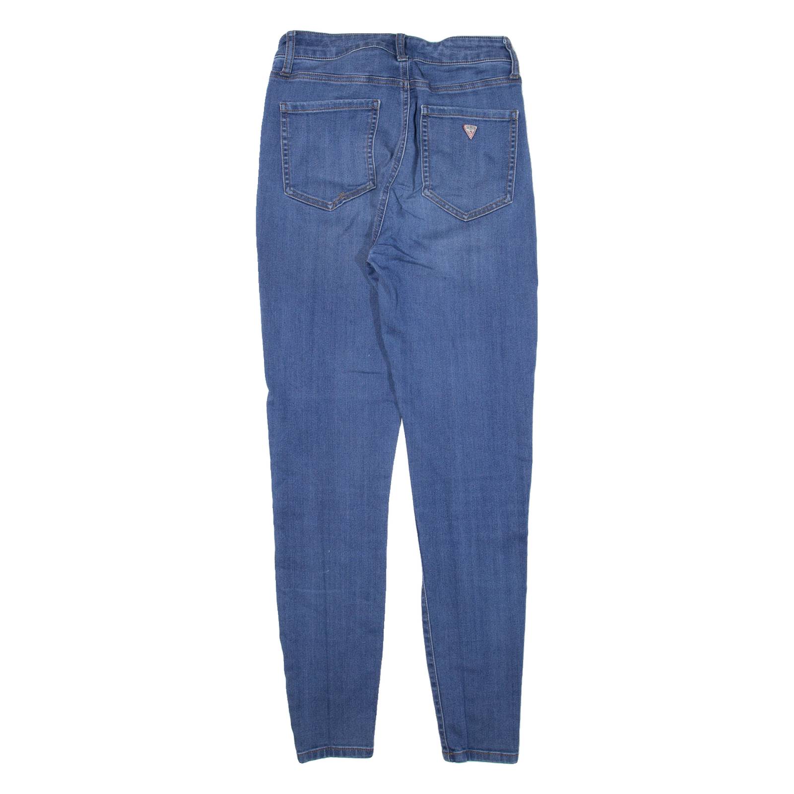 GUESS Womens Jeans Blue Slim Skinny W24 L26