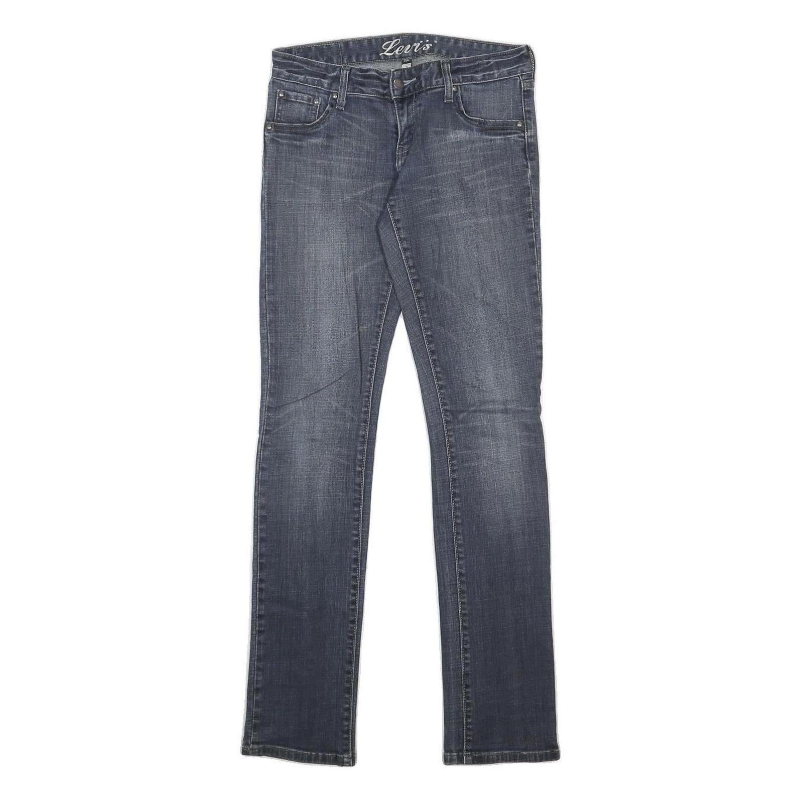 LEVI'S 509 Womens Jeans Blue Slim Skinny Denim Medium W29 L34 Stretch Cotton