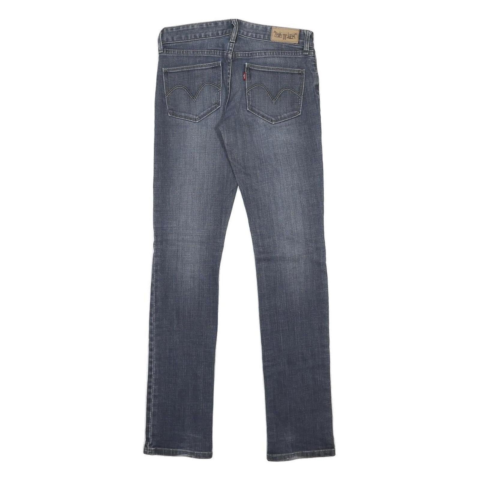 LEVI'S 509 Womens Jeans Blue Slim Skinny Denim Medium W29 L34 Stretch Cotton