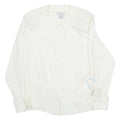 EVAN PICONE PETITES Womens Printed Shirt Cream 90s Houndstooth M